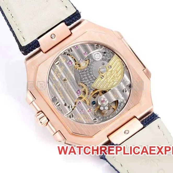 3K FactoryPatek PhilippeCUBITUS1:1super cloneblue dialrose gold5822front live photo