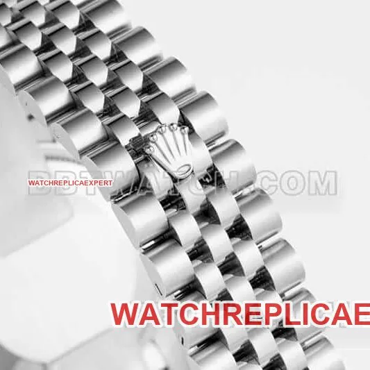 ARF FactoryRolex log 1:1top-tier pink plate 31mm five grid link 278274front live photo