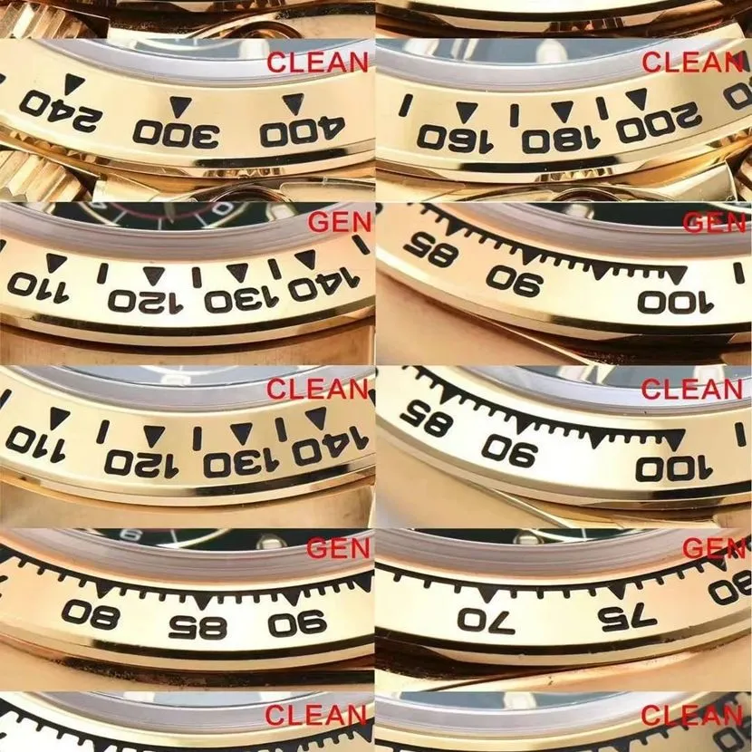 Factory C DaytonaRolex1:1replica watch m116508-0013 comparison genuine review side comparison chart