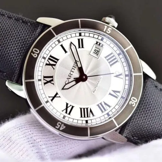 CartierRonde de Cartier series WSRN0002replica genuine and fake comparison review front view