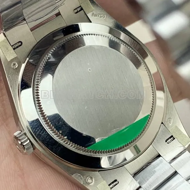 top-tier watch Day-DatePPM factory Rolex machinery green dialfront live photo