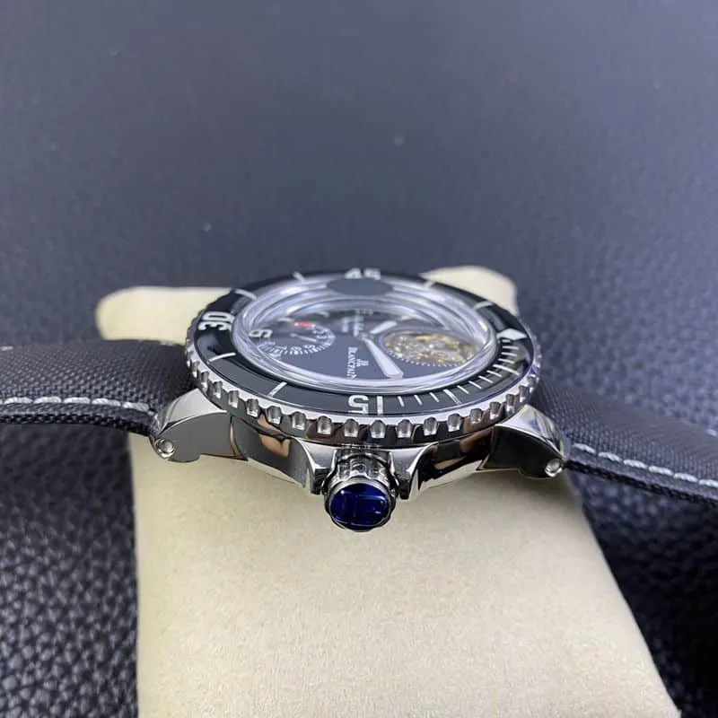 Blancpain Fifty Fathoms Series Ultimate Edition Genuine Tourbillon Men's Watch Watch Front View