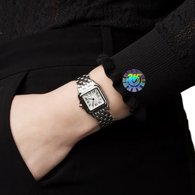 top-tier replicaCartiersuper clone3WF factory women's white dialsteel bracelet cheetah series quartz watch front view