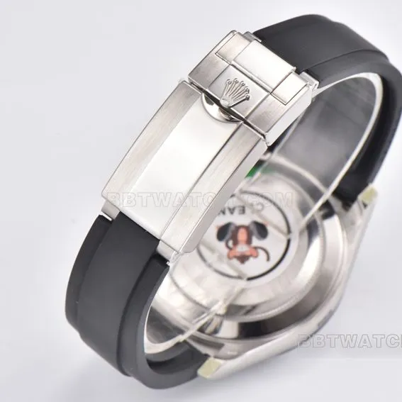 Factory C Rolex Daytona1:1super watch mother-of-pearl plate rubber model m116519ln-0026braceletlive photos