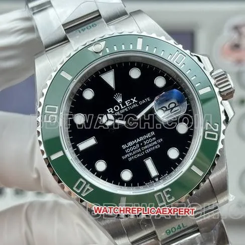 WKD Factory Rolex Submariner 41mm Green Dial 126610 Real Shot Photo