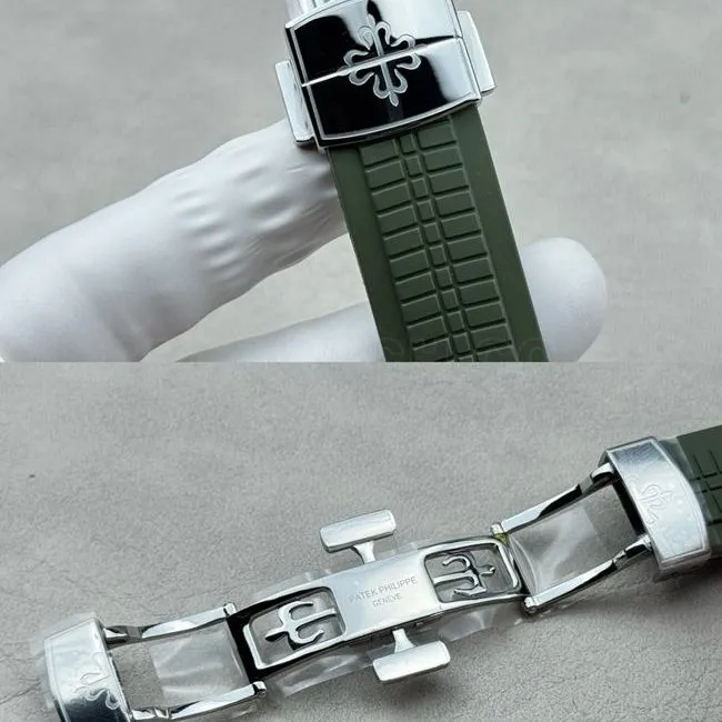 watch Patek PhilippePPM factory Aquanautgreen dial5261front live photo