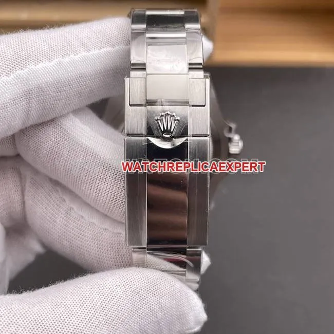 1:1replica watch ERF factory GMT-MasterRolexblack dialBatman bezel3285 mechanical front live photo