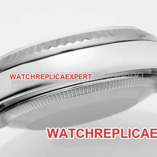 ARF FactoryRolex log super cloneblue dial Roman numerals 31mm five grid link 278274front live photo