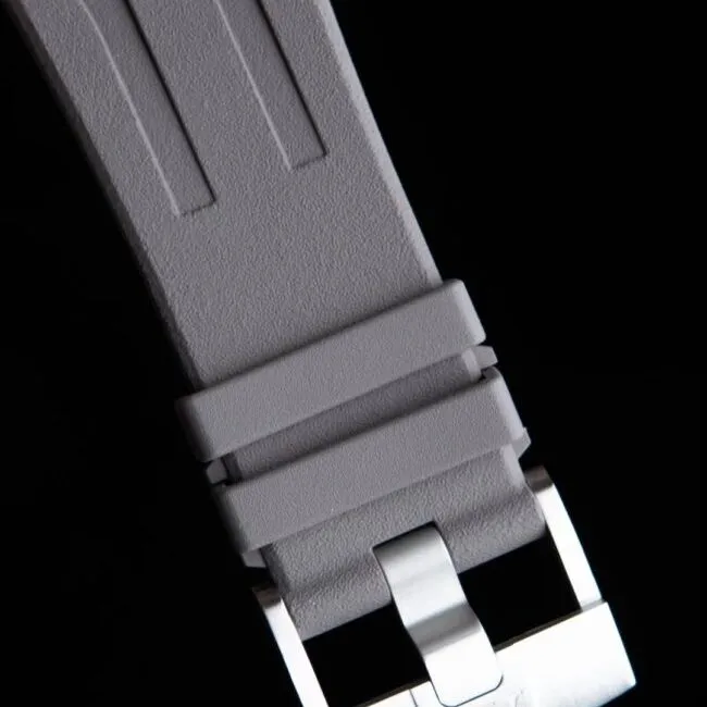 top-tiersuper cloneAPFAudemars PiguetRoyal Oak offshore 26400 watch gray plate front view