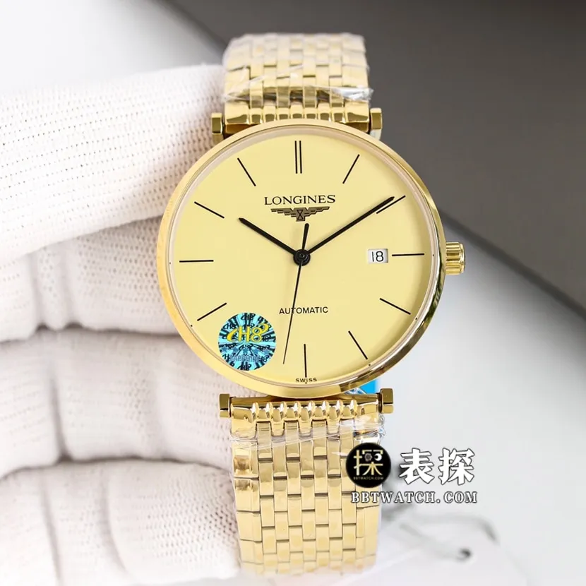 Longines classic ceiling, Jialan watch, front view