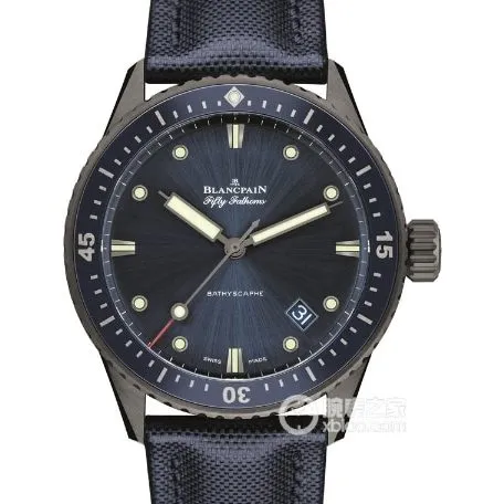 GF Factory Fifty Fathoms Blancpain watch 5000-0130-B52A comparison genuine review side comparison chart