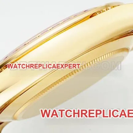 top-tier watchPPM factoryDaytonaRolex pink platemoissanitediamond bezel126538TROfront live photo