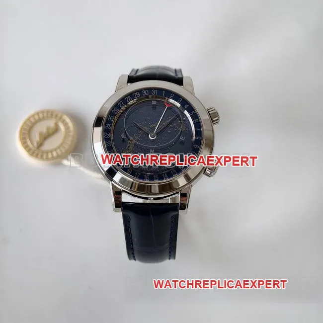 top-tier watch super complication timepiece PPF FactoryPatek Philippeblue dial6102front live photo