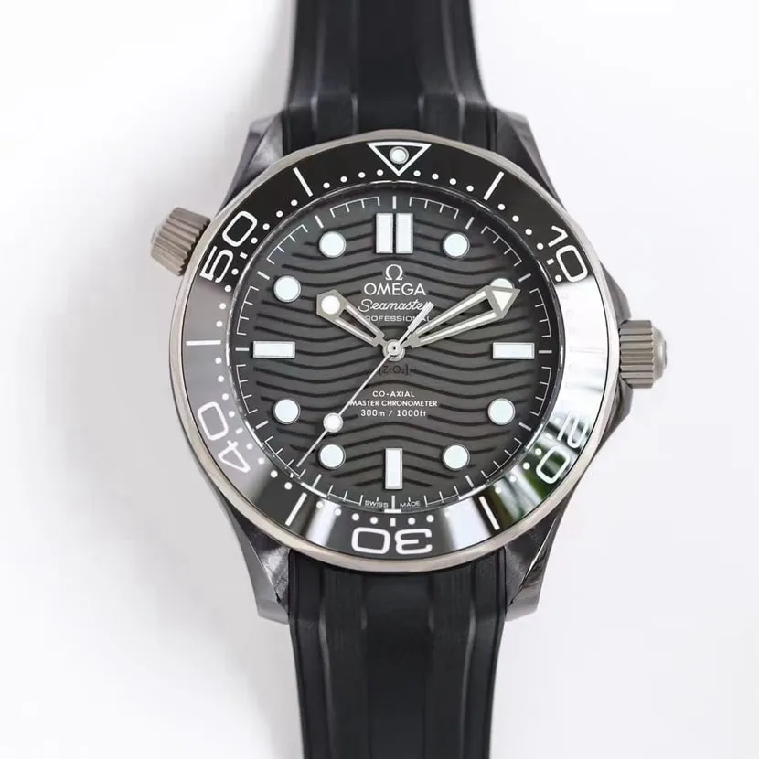 OM FactoryOmegatop-tier watch Seamaster300 black ceramic pictures and prices