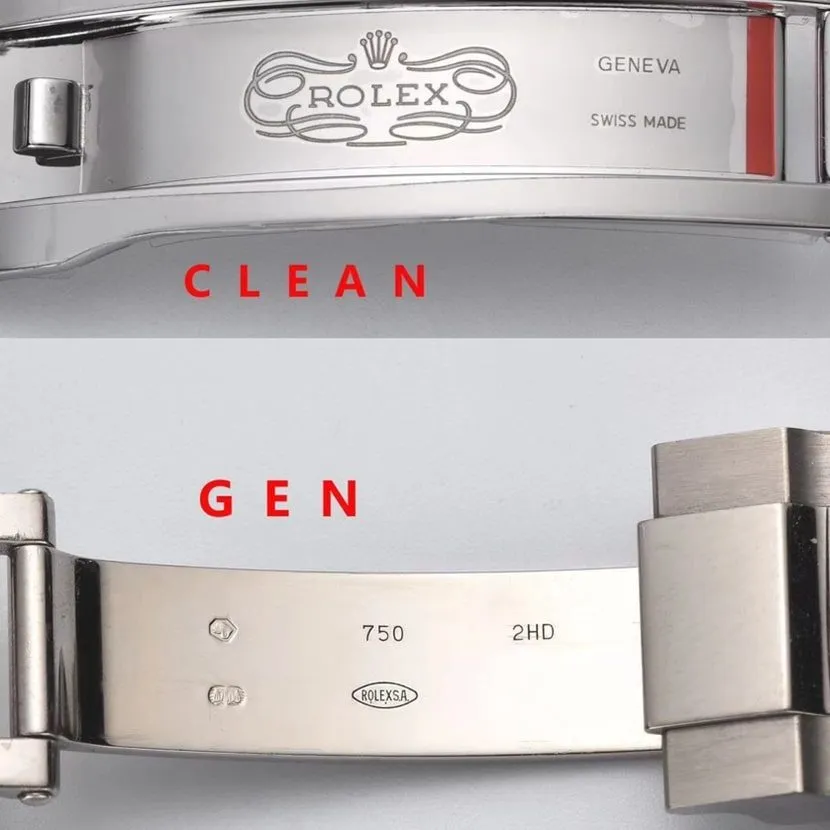 Rolextop-tier watch, Daytonareplica watch, front comparison picture