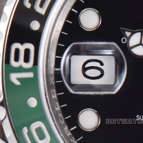 Factory C RolexGMT-Master1:1top-tier left-handed M126720VTNR-0001side live photo