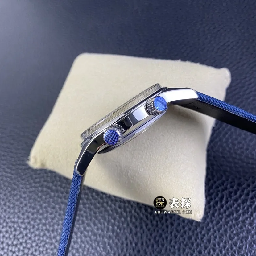 OS factory Longines classic replica1:1super watch men's dark blue dialleather strap picture and price front live photo