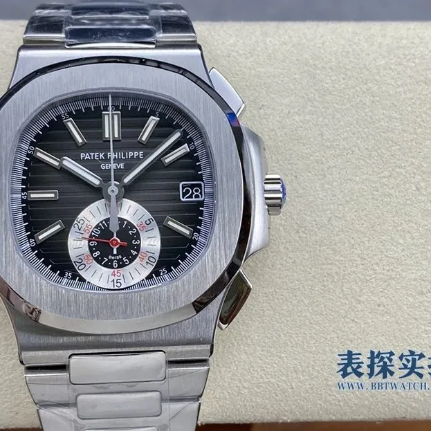 top-tier replicaPPF innovative and avant-garde spirit joins hands with Patek Philippeblack dial5980 series watch side