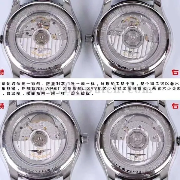 APS factory Longinestop-tier watch master series L2.909.4.97.6moon phase comparison genuine evaluation dial color comparison chart