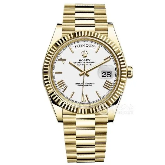 GM FactoryRolexDay-Date type 1:1super clonewhite dialm228238-0042front live photo