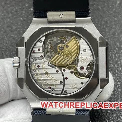 1:1replica watch P1 factory Patek PhilippeCUBITUSblue dial5822P-001front live photo