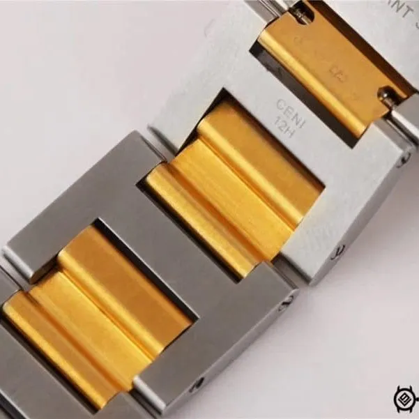 V9Cartier Blue Balloon W69009Z3replica watch gold model review (gold scratches do not reveal white) detail shots