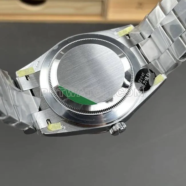 collectible watch CBD factory Day-DateRolex3255 mechanical ice blue dial40mmside live photo