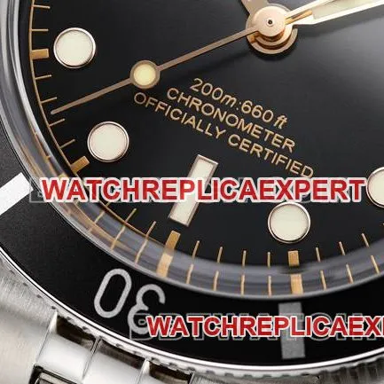 top-tier watch Tudor Biwan ZF factory black dial54 type M79000front live photo