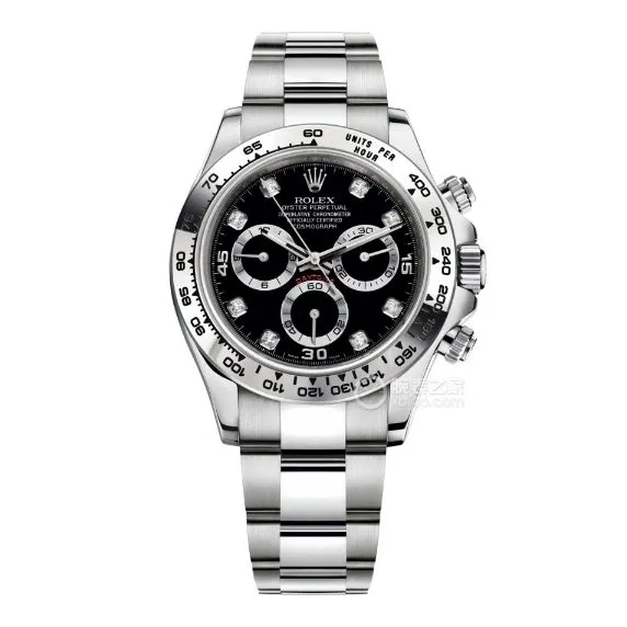 Factory C Rolex Daytonatop-tier 1:1high-quality replicablack dialsteel bracelet model m116509-0055front live photo