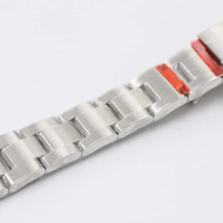 EW Oyster Perpetual Rolex1:1replica watch green dial31MMsteel bracelet model m277200-0006side live photo