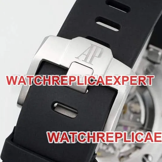APS factory Audemars PiguetRoyal Oak offshore type 1:1top-tier replicablack dial26420front live photo
