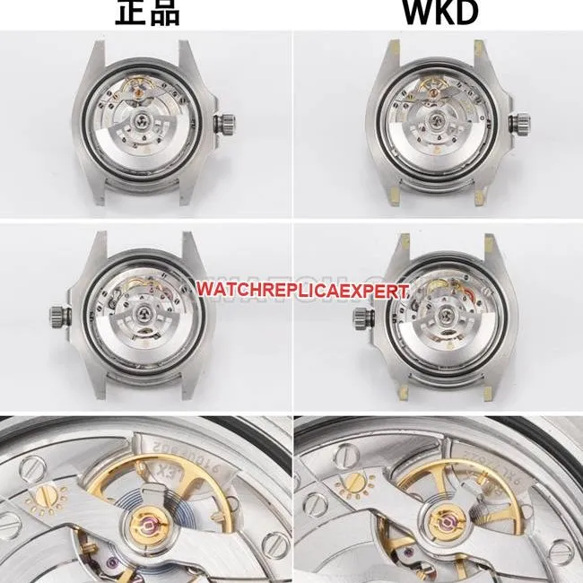 WKD Factory Rolex Submariner 41mm Black Dial Watch 126610 vs. Genuine Product Comparison Real Photos