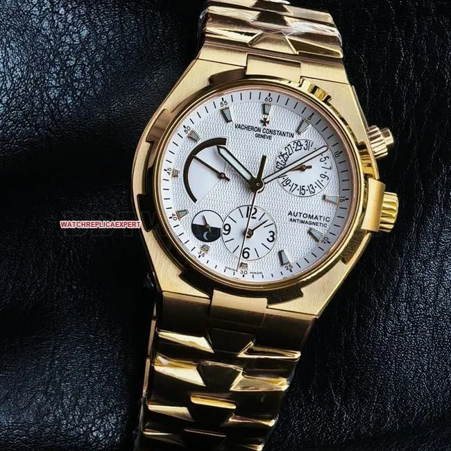 The collectible watch KR factory across the world Vacheron Constantinyellow goldwhite dial47450front live photo