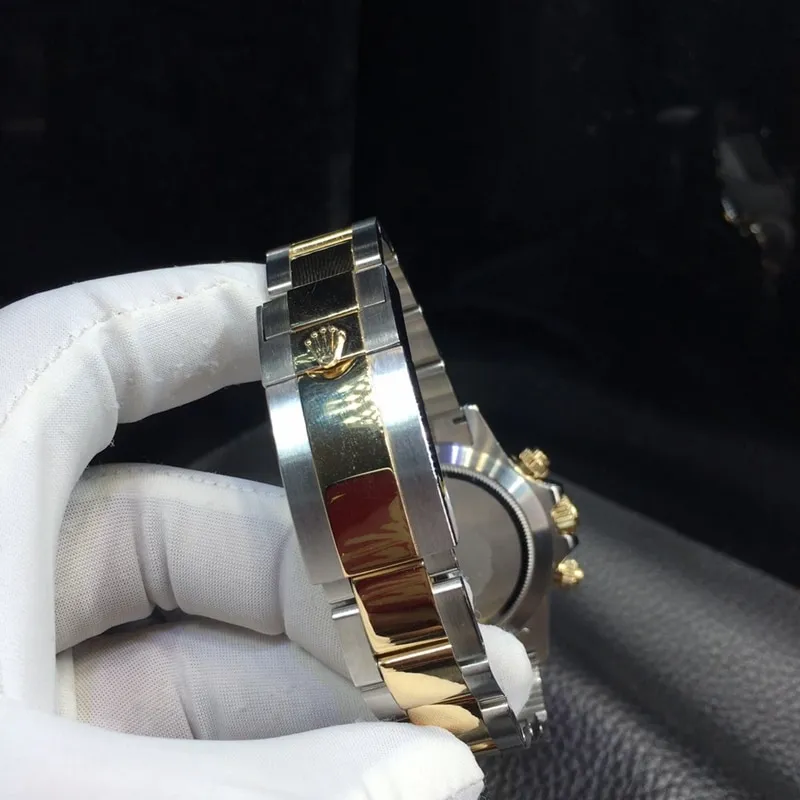 Rolex Rolex Daytona 18 Kyellow gold mechanical men's watch front view
