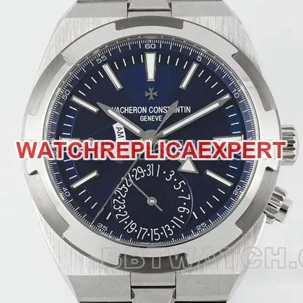 collectible watch Vacheron ConstantinV9 Factory Across the World blue dial mechanical 7920Vfront live photo