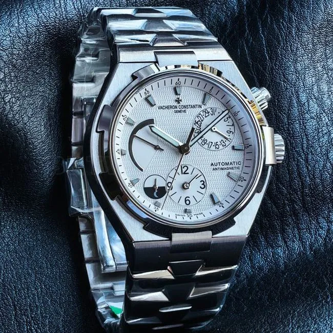 1:1replica watch KR factory Vacheron Constantin travels all over the world white dial47450front live photo