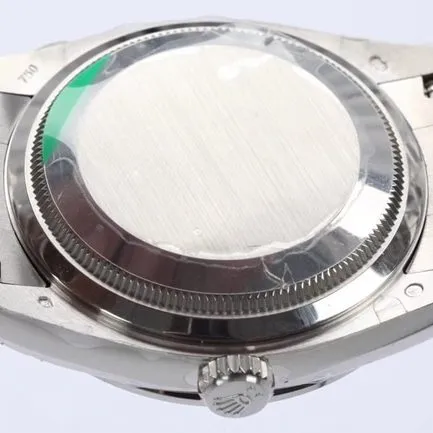 EW Factorytop-tier replicaRolexhigh-quality watch men's white dialsteel braceletDatejust series automatic movement watch front view