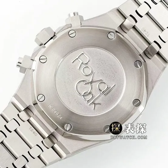 IPFRoyal OakAudemars Piguet1:1replica watch black panda plate steel bracelet model 26331ST.OO.1220ST.02front live photo