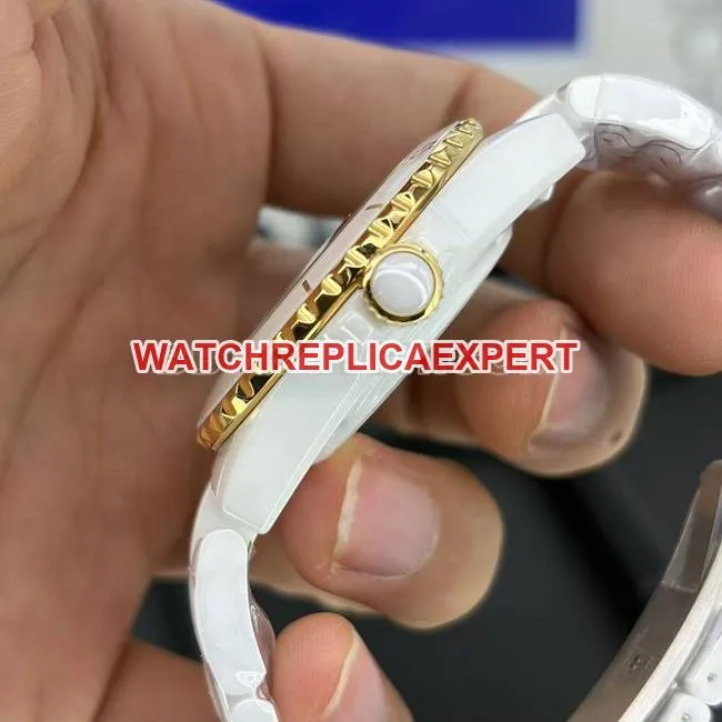 1:1replica watch ChanelBV factory white dial38mm mechanical front live photo