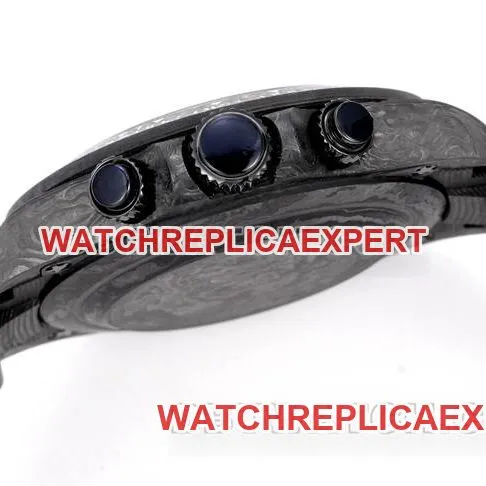 1:1replica watch TWF factory RolexDaytona carbon fiber modified custom yellow front live photo