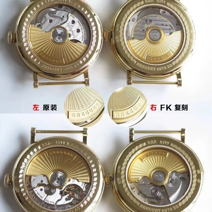 FK factory classic Breguet watch 5177BA/29/9V6 comparison genuine review front comparison chart