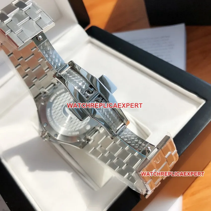 Maurice Lacroix top-tier 1:1high-quality replicablue dialsteel bracelet model AI6058front live photo