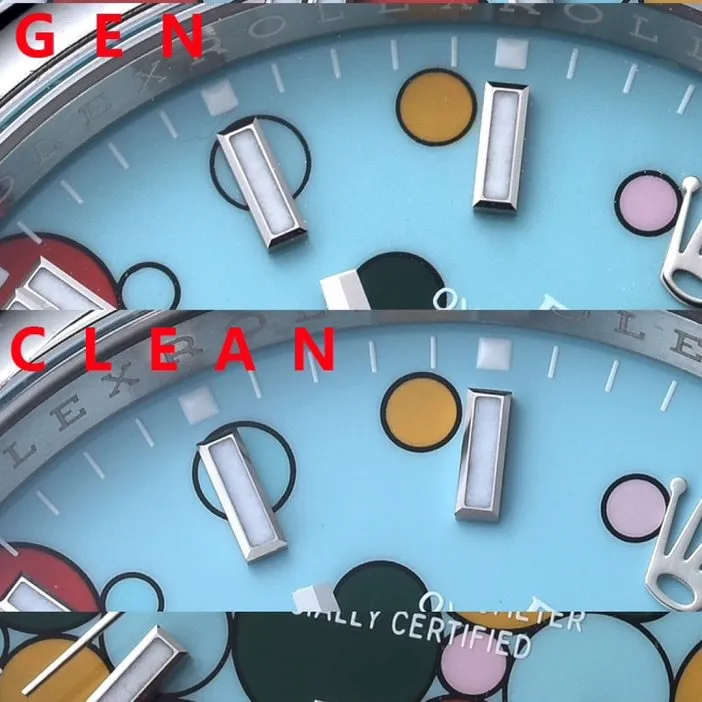 C factory log bubble face authenticity comparison review rolex top collectible watches pointer comparison chart
