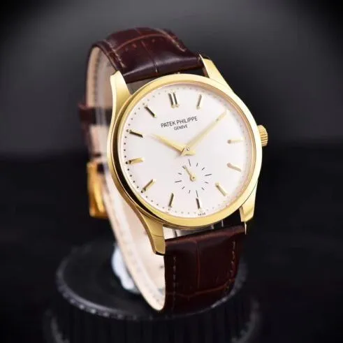 top-tier Patek Philippe 18k gold new product - classic watch series 5196G formal watch king makes shocking debut front view