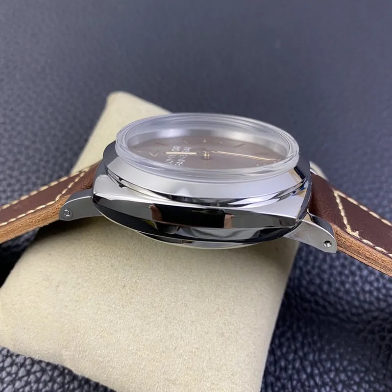 SF factory Paneraireplicapam00663 watch p3000 hand winding movement retro coffee tray front view