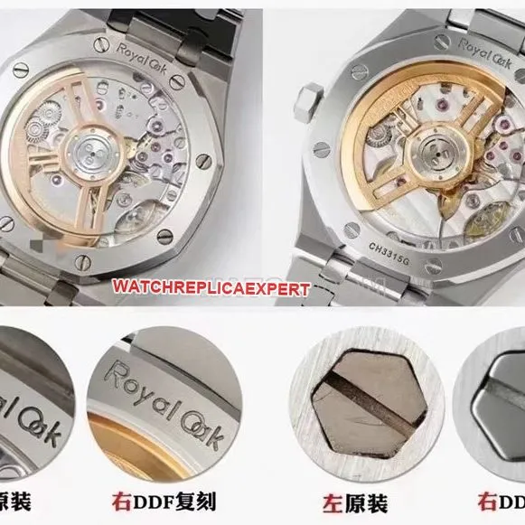 DDF Audemars Piguet Top collectible watches Royal Oak 15510 vs Genuine Difference