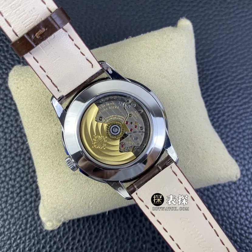 KR factory Patek Philippe super complex timepiece 5320G-001top-tier 1:1super watch men's breast white dialleather strap model pictures and prices front live photo