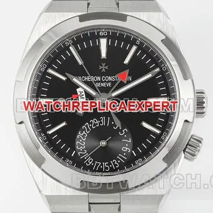 collectible watch Vacheron ConstantinV9 Factory across the world black dial mechanical 7920Vfront live photo