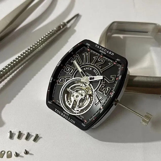 Frank Muller top-tierhigh-quality watch Pioneer series tourbillon men's manual mechanical watch structure diagram