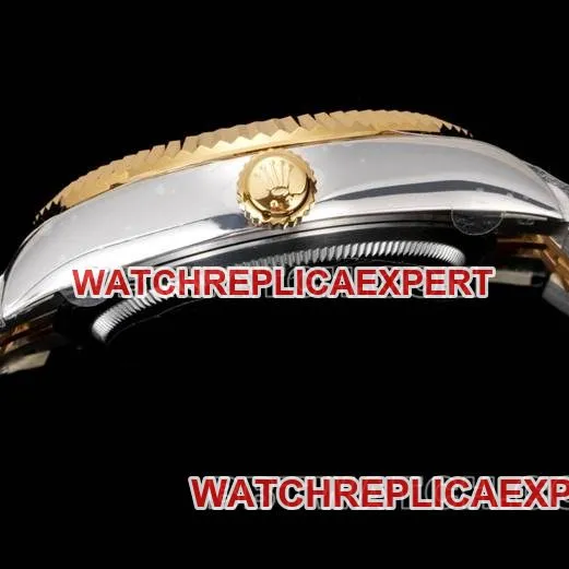 watch RolexAR+ factory pilot gold plate mechanical room gold front live photo